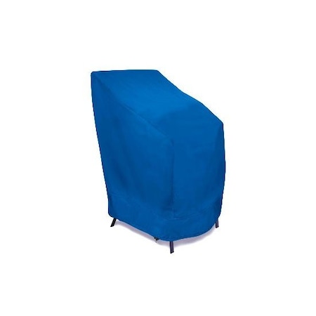 Eevelle MERIDIAN Series, Stackable Chairs Cover - Royal Blue, 33.5L x 25.5W x 45H MDCPSM-RYL
